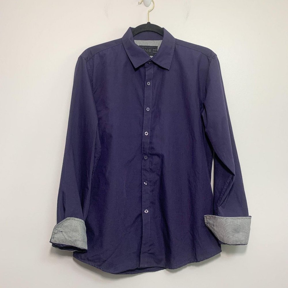 No Retreat Black Label Purple Charcoal Shirt